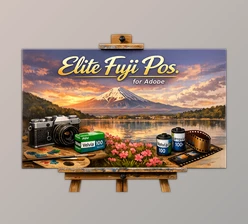Elite Fuji Pos. for Adobe: Authentic Fuji Film Look presets by Cobalt Image
