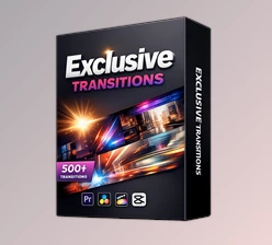 Exclusive Transitions: 4K Ready Video Transitions by FOUR Editors