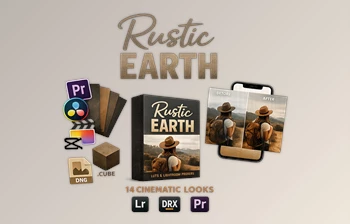 Rustic Earth: LUTs and <span class='badge badge-warning'>Presets</span> By GradeFruit