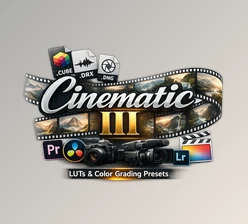 Cinematic III: LUTs and Presets By GradeFruit