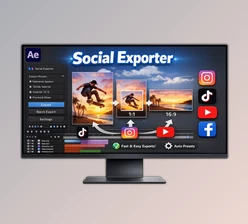 Social Exporter: Multi-platform video export in AE by aescripts (1.1.0)