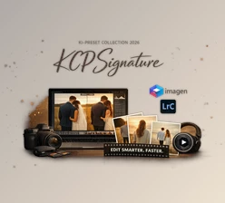 KCP Signature AI Preset Collection 2026: Automated Wedding Photo Editing by Kathy and Chris Photography (v2)