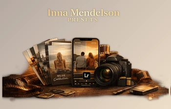 Inna Mendelson <span class='badge badge-warning'>Presets</span>: Warm Vintage Kodak Tones for Lightroom (v2025)