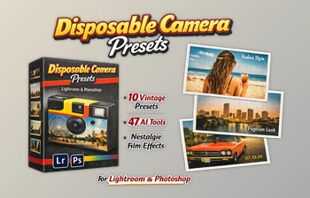 Disposable Camera Presets: Nostalgic 35mm Film Vibes by AI Preset Lab