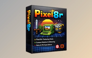 Pixel8r: Substance texture pixelizer by Action Dawg (<span class='badge badge-warning'>v2.72</span>)