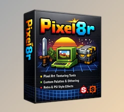 Pixel8r: Substance texture pixelizer by Action Dawg (v2.72)