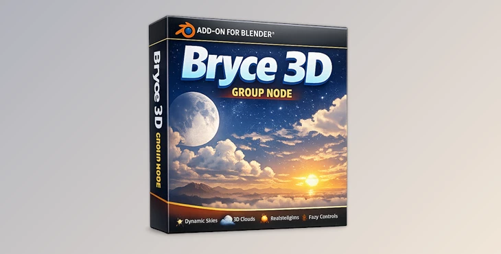 Bryce 3D Group Node