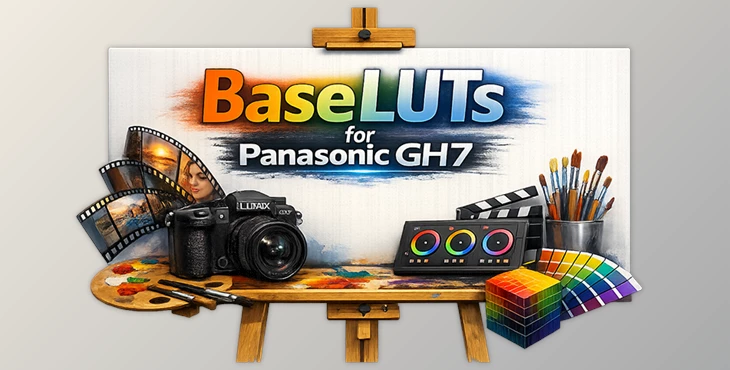 BaseLUTs for Panasonic GH7
