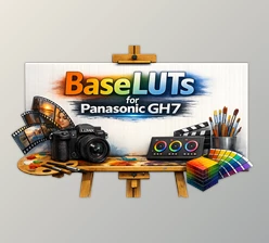 BaseLUTs for Panasonic GH7 by Gamut: Professional Color Conversion