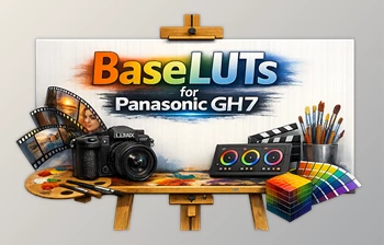 BaseLUTs for Panasonic GH7 by Gamut: Professional <span class='badge badge-warning'>Color</span> Conversion