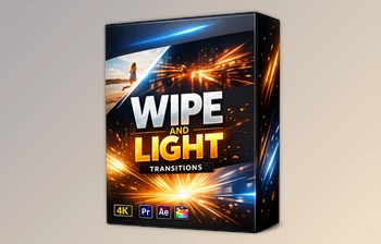 <span class='badge badge-warning'>Wipe</span> and Light Transitions by FOUR Editors