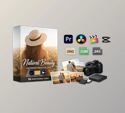 Natural Beauty: LUTs and Presets by GradeFruit