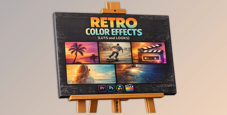 RETRO COLOR EFFECTS (LUTS and LOOKS)