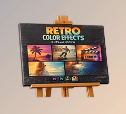 RETRO COLOR EFFECTS (LUTS and LOOKS): Real Vintage Color Effects by Sickboat