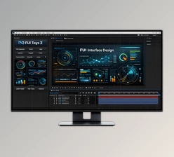 PQ FUI Toys 3: Editable Fake UI Animations for AE by Aescripts (v3.0.2)