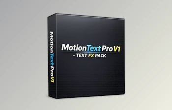 MotionText Pro (<span class='badge badge-warning'>V1</span>): Text FX <span class='badge badge-warning'>Pack</span> for Davinci by Ryanherrick (2026)