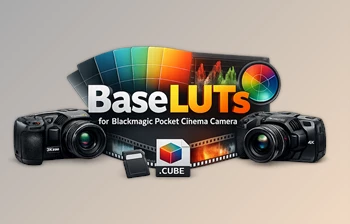BaseLUTs for Blackmagic: Pocket <span class='badge badge-warning'>Cinema</span> Camera (6K Pro and 4K) by Gamut