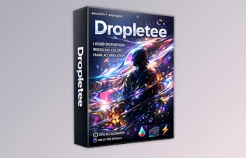 Dropletee: Liquid style distortion effect for AE by <span class='badge badge-warning'>aescripts</span> (Win-v1.0.11)