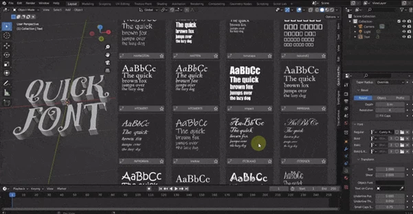 Quick Font