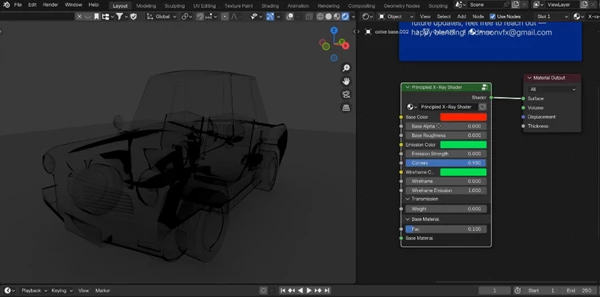 Principled X-Ray Shader