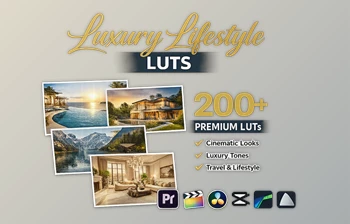Luxury Lifestyle LUTS by <span class='badge badge-warning'>FOUR</span> Editors