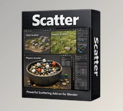 Scatter by KIRI Engine Blender Addon (v1.0.0)