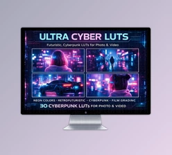 Ultra Cyber LUTS by FOUR Editors