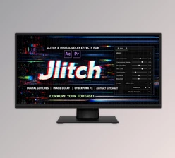 Jlitch - psychedelic glitch visual effects for Ae and Pr by Aescripts (v1.1.0)