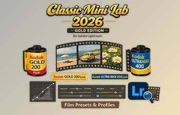 Classic Mini <span class='badge badge-warning'>Lab</span> Gold Edtion (2026) for Adobe <span class='badge badge-warning'>Lightroom</span> by The Classic Presets