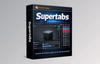 Supertabs Blender Addons - The Ultimate N-<span class='badge badge-warning'>Panel</span> Controller (v1.3.0) by Superhivemarket