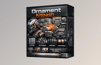 Ornament Kitbash (Vol.1) - A Set Of Ornament Kitbash <span class='badge badge-warning'>Pieces</span> by Gumroad