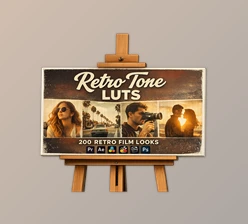Retro Tone LUTS - Give Your Edits A Retro Look And Feel by FOUR Editors