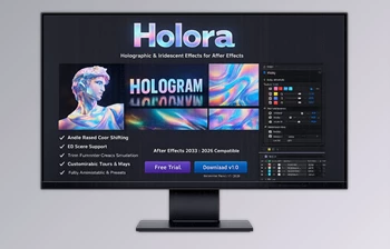 Holora - Generate Holographic <span class='badge badge-warning'>Color</span> Shifting in Ae by Aescripts (v1.0)