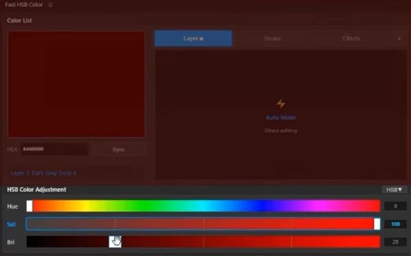 Fast HSB Color