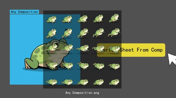 Sprite Sheet From Comp