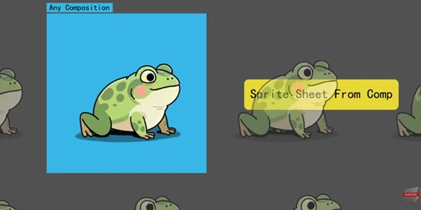 Sprite Sheet From Comp