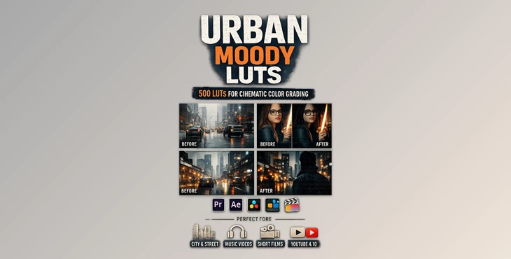 Urban Moody LUTS