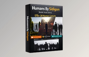 Humans By Sidigon - Blender <span class='badge badge-warning'>Library</span> by Superhivemarket