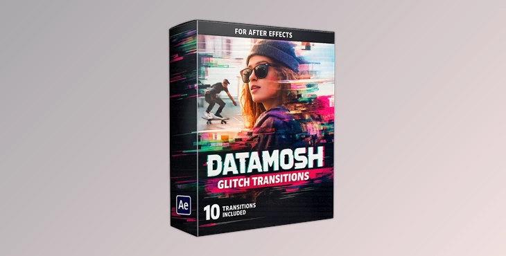 Datamosh Glitch Transitions