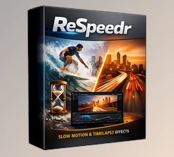 ReSpeedr (V2): Slow Motion, Time-Lapse and long exposure simulation by proDAD (v2.0.211.1 Win)