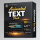 Animated Text Pack: drag-and-drop animated text presets for DVR by Resolved