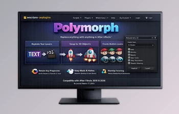 Polymorph - Replace layers like magic in Ae by <span class='badge badge-warning'>Aescripts</span> (v1.0)