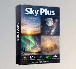 Sky Plus - Blender Procedural and Realistic Skies (v1.0 Full) by Superhivemarket
