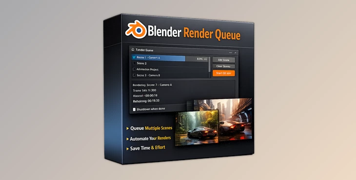 Blender Render Queue