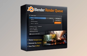 Blender Render Queue (v5.2.3 <span class='badge badge-warning'>Pro</span>) by Superhivemarket