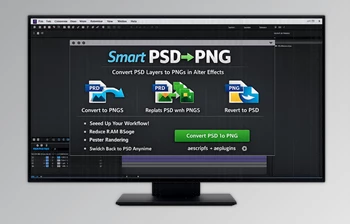 Smart PSD to PNG for Ae by <span class='badge badge-warning'>Aescripts</span> (v1.0)