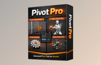 Pivot <span class='badge badge-warning'>Pro</span> - Blender addon (v0.1.0) by Superhivemarket