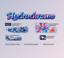HydroChrome - Create abstract flows or chromify your footage by Pixel Sorter Studio (v1.3.0)