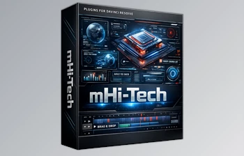 mHi Tech - Futuristic Effects and Titles (for <span class='badge badge-warning'>Final</span> <span class='badge badge-warning'>Cut</span> <span class='badge badge-warning'>Pro</span> & DaVinci Resolve) by MotionVFX