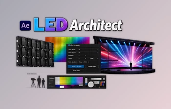 LED Architect - Simplifies LED wall setup and calculations in Ae by <span class='badge badge-warning'>Aescripts</span> (v1.0)